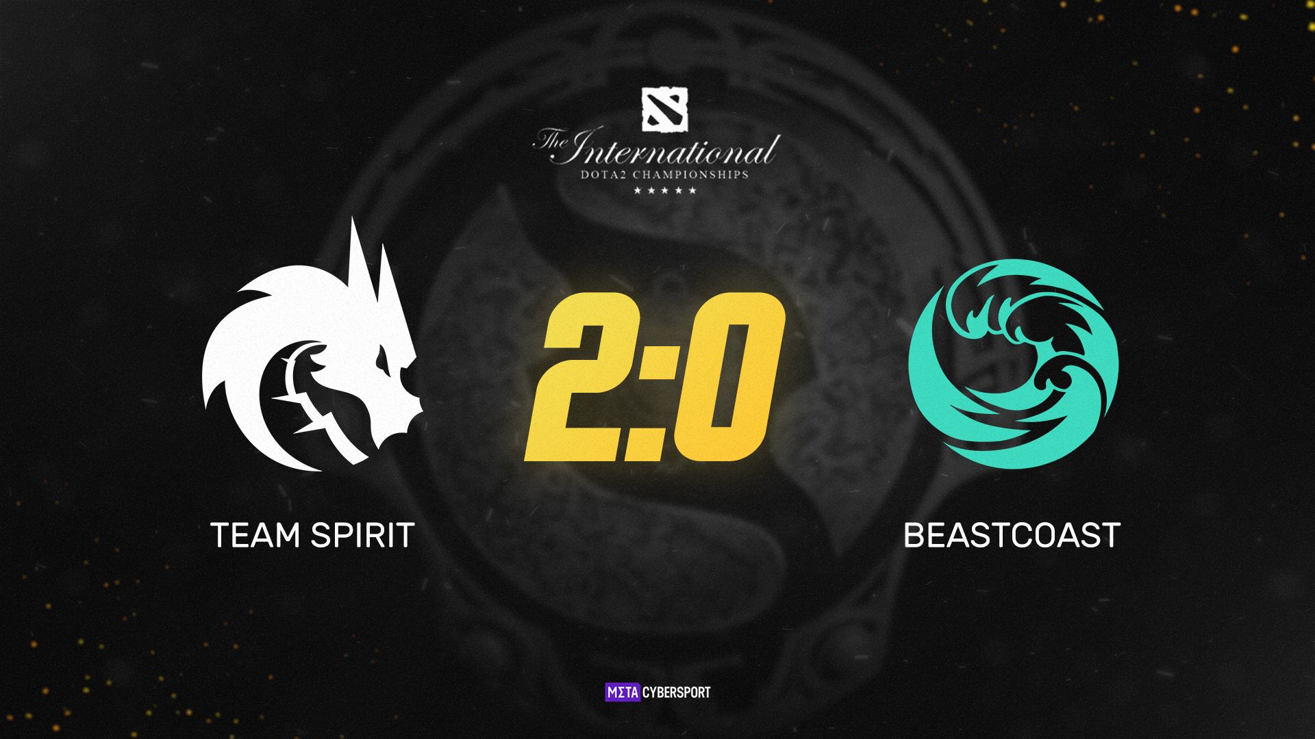 Team Spirit обыграла Beastcoast и ворвалась в топ-4 группы В
