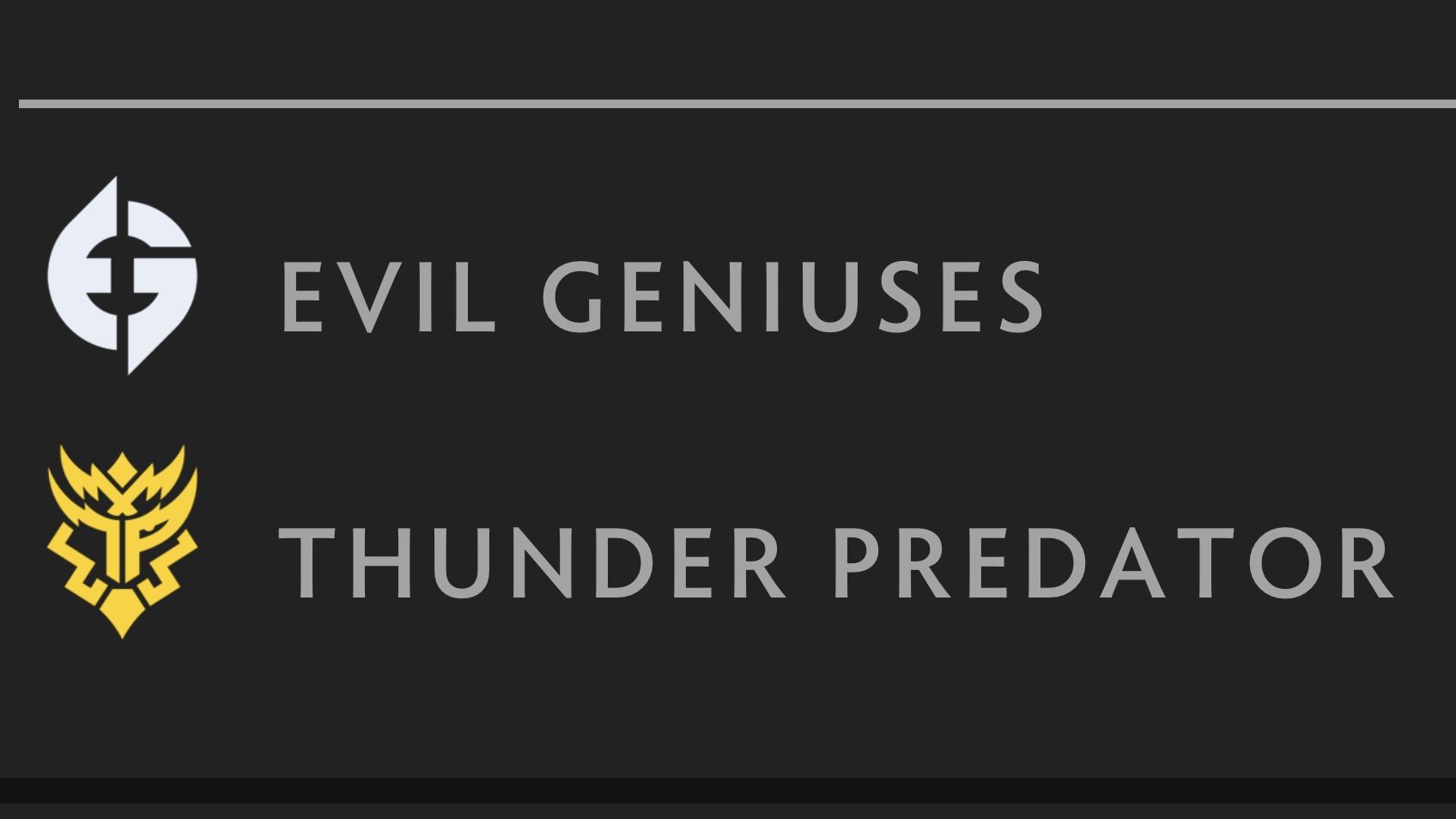 Evil Geniuses — Thunder Predator: прямая трансляция Group Stage на The International 10
