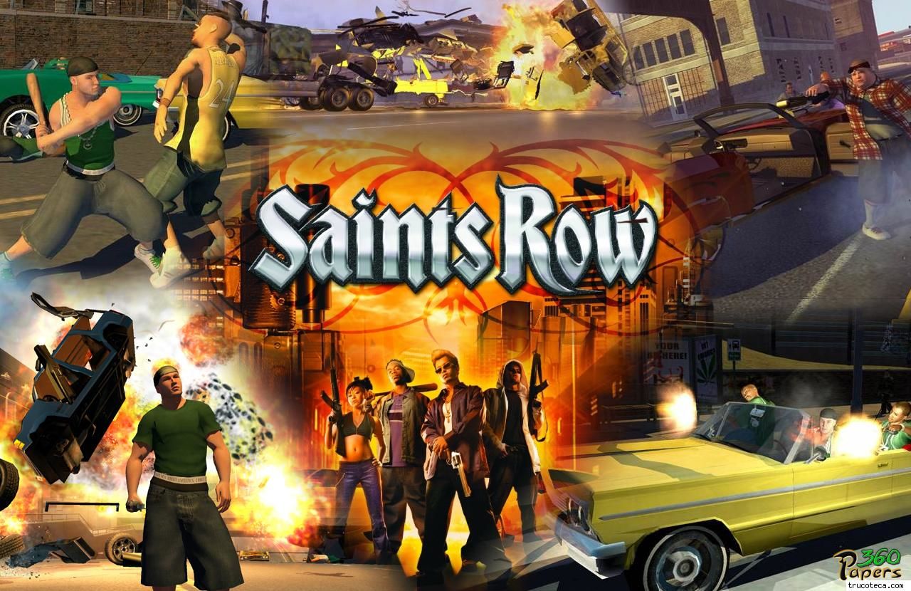 Row 2006. Саинт ров 1. Saints Row 1 Xbox 360. Эмулятор Saints Row 1. Saints Row 1 poster.