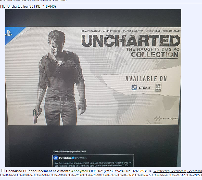 Издание Uncharted The Naughty Dog PC Collection