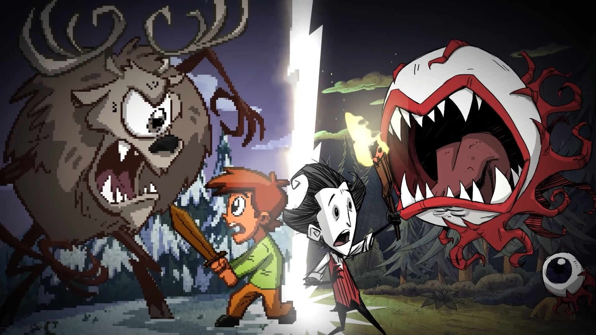 Don't Starve Together и Terraria