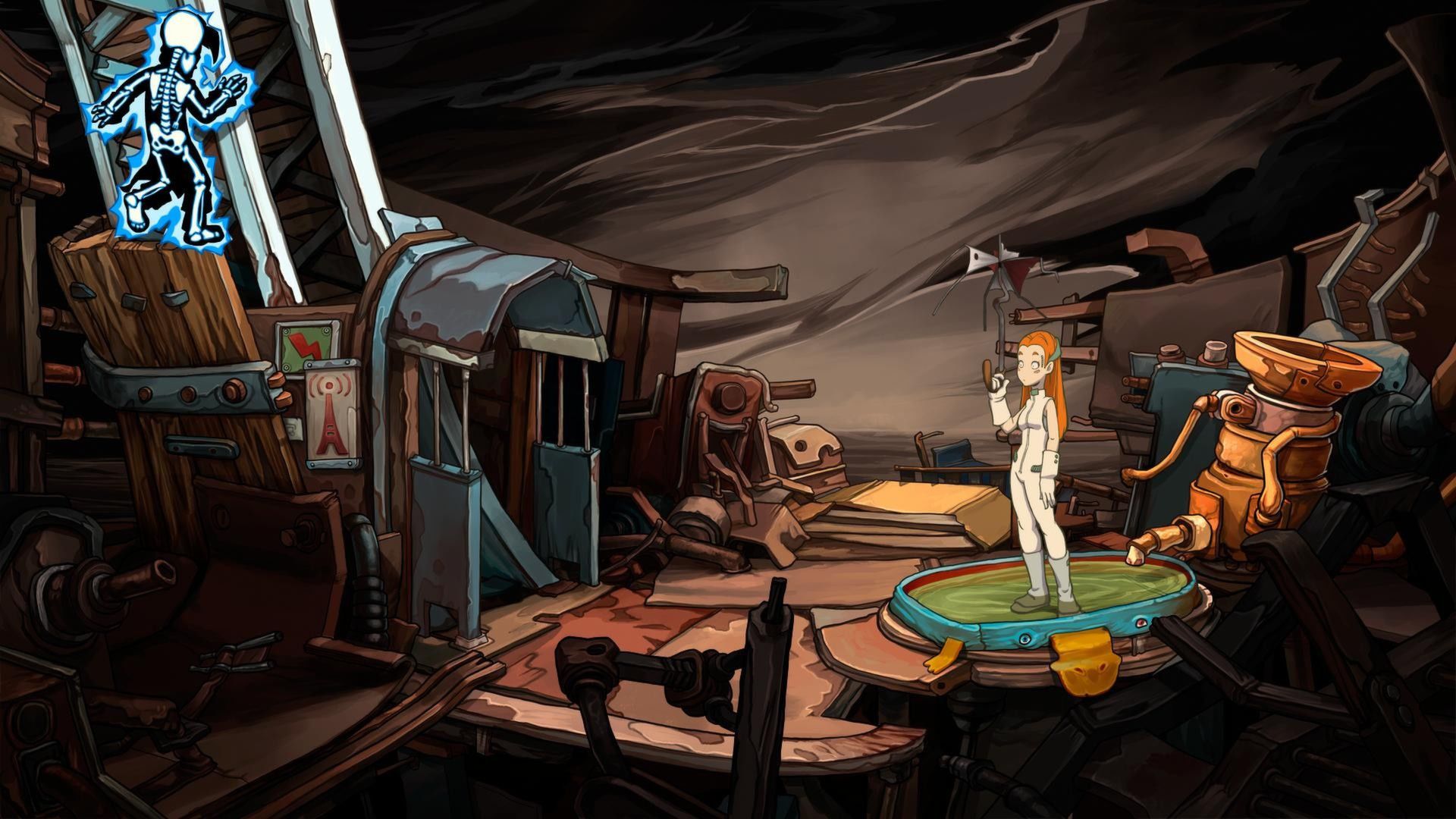 Игра Deponia Chaos on Deponia