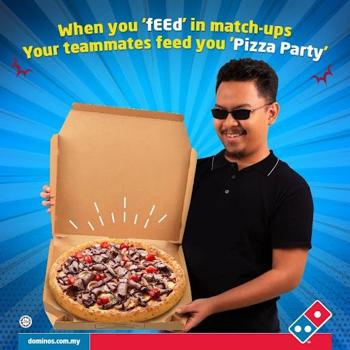 Мем Pizza Party в рекламе
