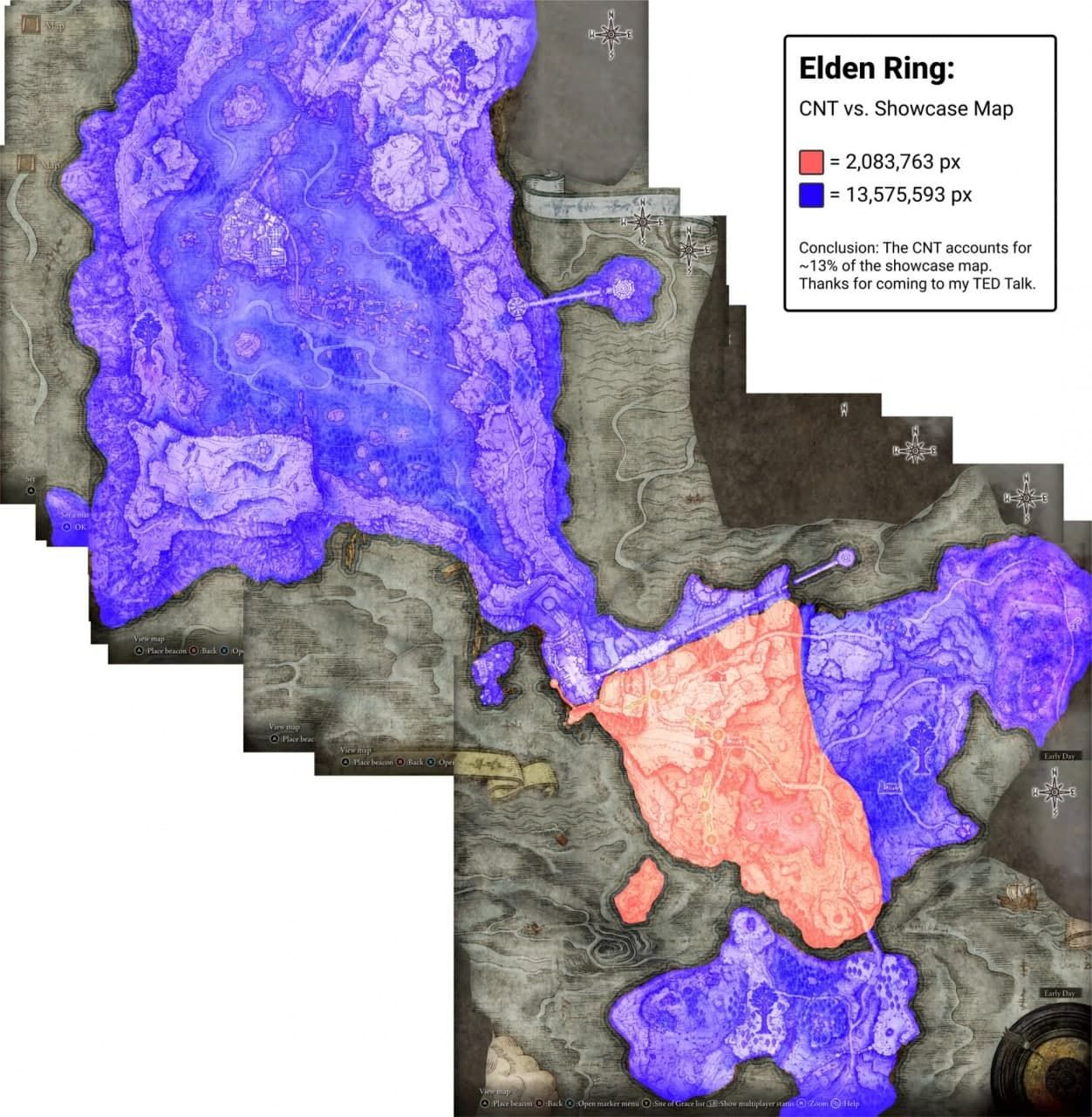 Карта Elden Ring от AdLivTho