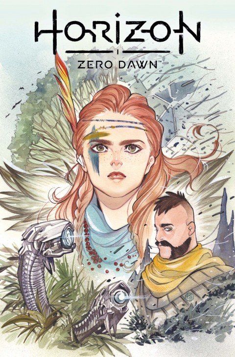 Обложка комикса по Horizon Zero Dawn