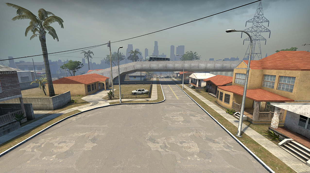 Гроув-стрит из GTA: San Andreas на карте для CS:GO