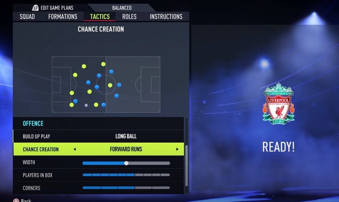 Цветовая гамма FIFA 22